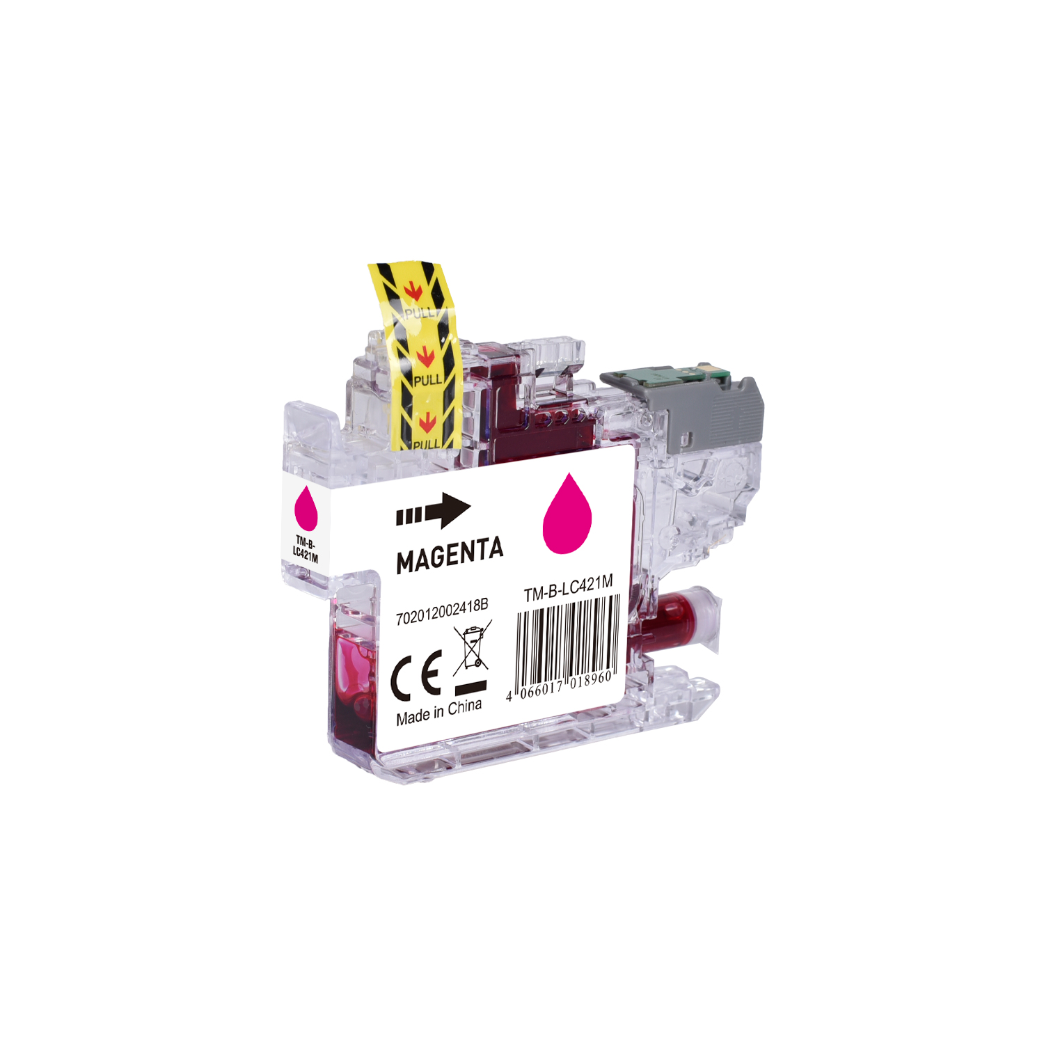Alternativ (Dye) Tinte Magenta für Brother / LC421M / 6,5ml