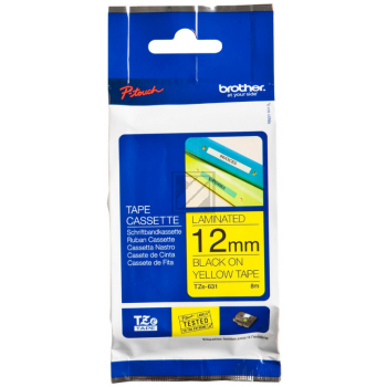 TZE631 / original BROTHER PTouch Farbband / TZE631