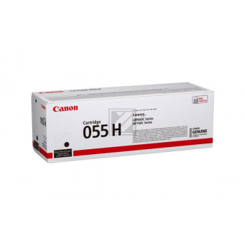 3020C002 // 055H / schwarz / original CANON Toner schwarz / 3020C002 / 7600 S.
