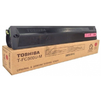 6AJ00000143 // TFC505EM / magenta / original TOSHIBA Toner magenta / 6AJ00000143 / 33600 S.