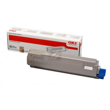 44643001 / gelb / original OKI Toner gelb / 44643001 / 7300 S.