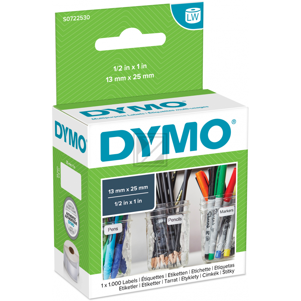 11353 // S0722530 / original DYMO DirectLabelEtiketten / 11353