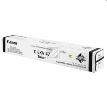 8516B002 // CEXV47 / schwarz / original CANON Toner schwarz / 8516B002 / 19000 S.