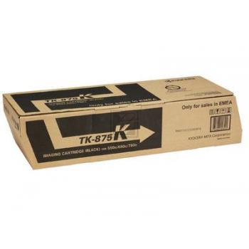 1T05JN0NL0 // TK875K / schwarz / original KYOCERA Toner schwarz / 1T05JN0NL0 / 87600 S.