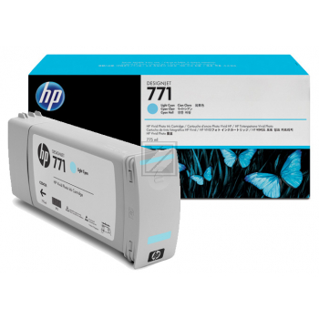 B6Y12A // 771C / cyan / original HP Tintenpatrone cyan hell / B6Y12A / 775.00 ml