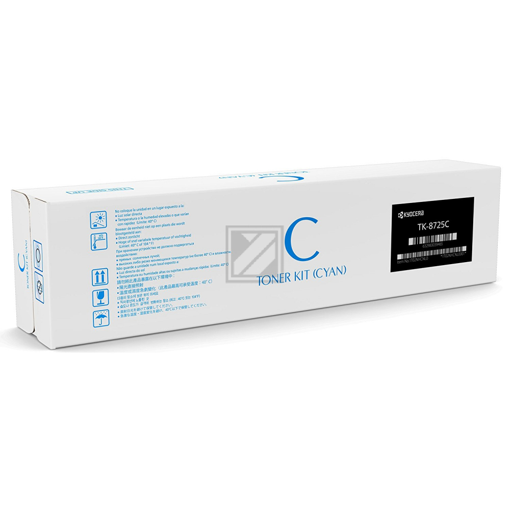 1T02XNCNL0 // TK8735C / cyan / original KYOCERA Toner cyan / 1T02XNCNL0 / 40000 S.