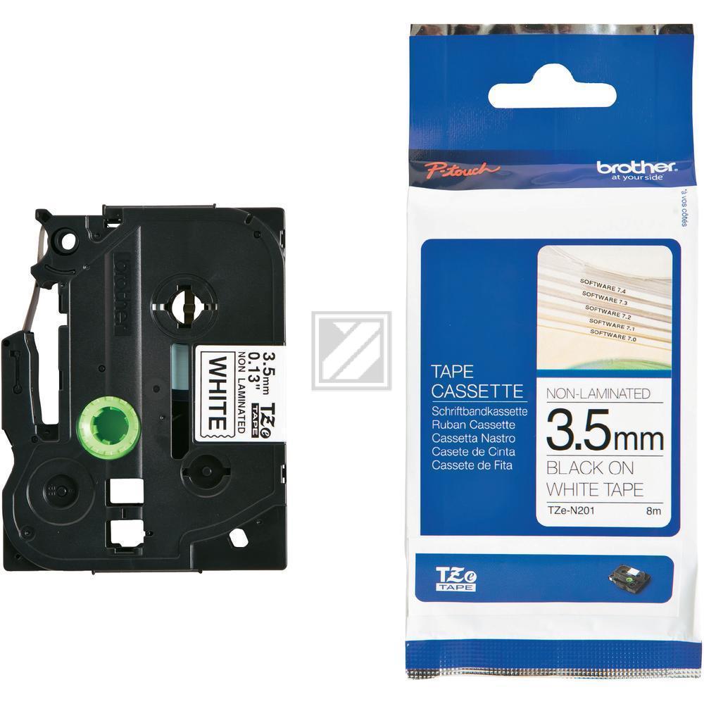 TZEN201 / original BROTHER PTouch Farbband / TZEN201