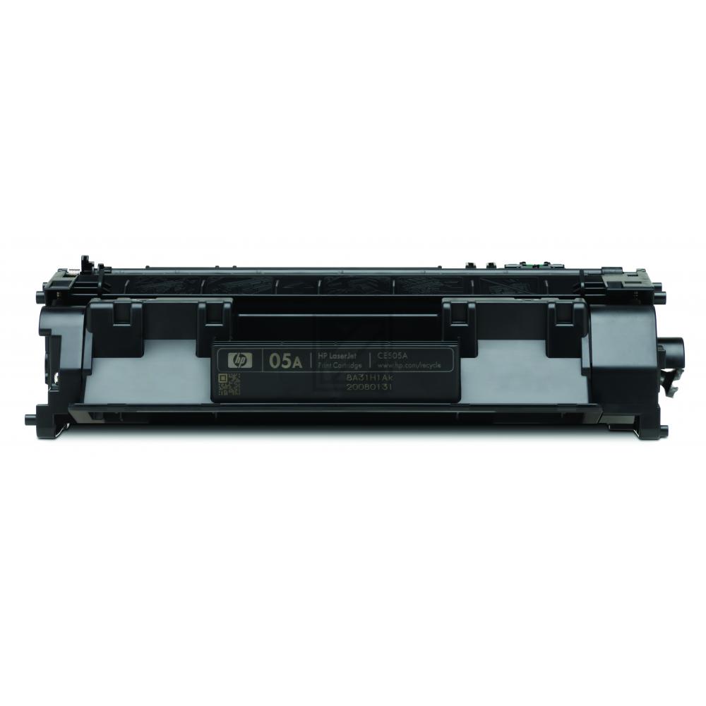 CE505A // 05A / schwarz / original HP Toner schwarz / CE505A / 2300 S.