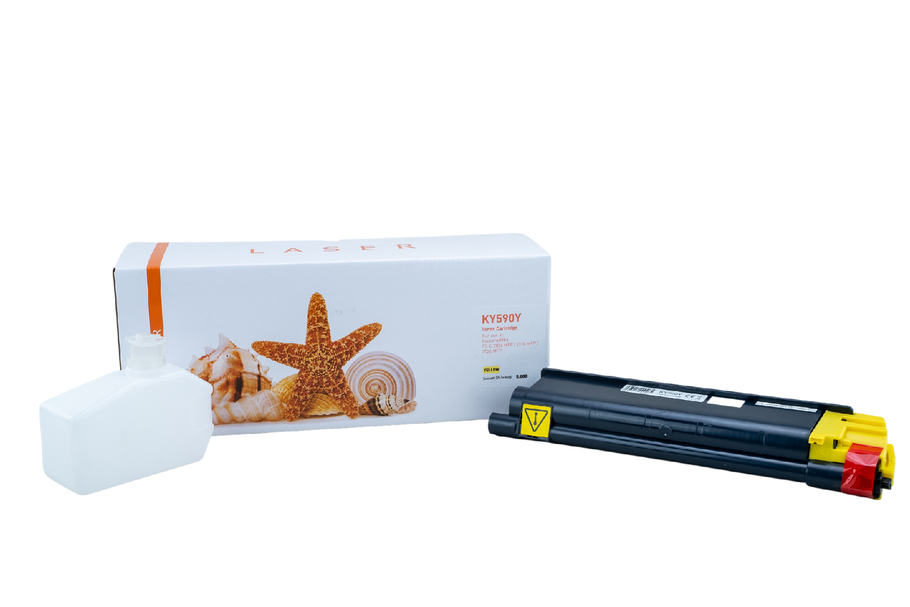 Alternativ Toner Yellow für Kyocera  / TK590Y / 5.000 Seiten