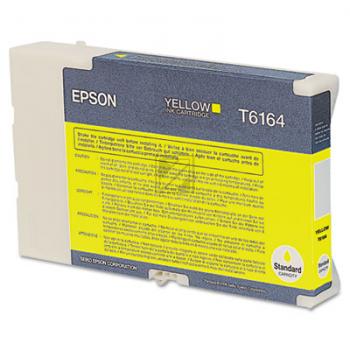 C13T616400 // T6164 / gelb / original EPSON Tintenpatrone gelb / C13T616400 / 3500 S. / 53.00 ml