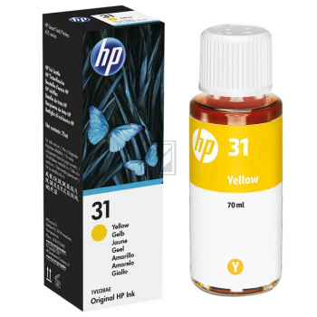 1VU28AE // 31 / gelb / original HP Tintenpatrone gelb / 1VU28AE / 8000 S. / 70.00 ml