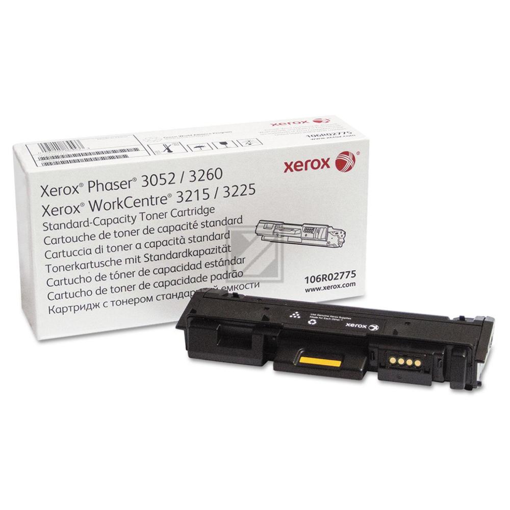106R02775 / schwarz / original XEROX Toner schwarz / 106R02775 / 1500 S.