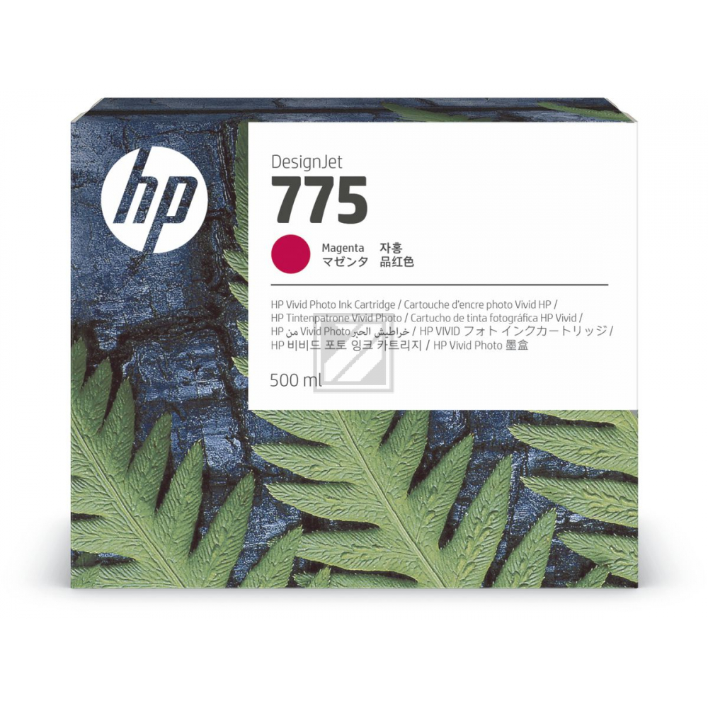 1XB18A // 775 / magenta / original HP Tintenpatrone magenta / 1XB18A / 500.00 ml