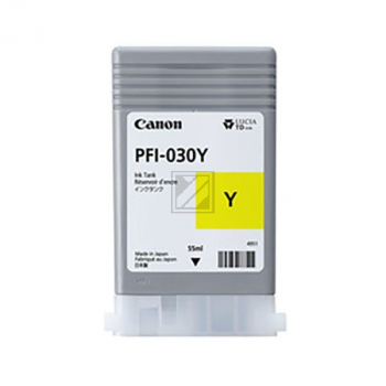 3492C001 // PFI030Y / gelb / original CANON Tintenpatrone gelb / 3492C001 / 55.00 ml