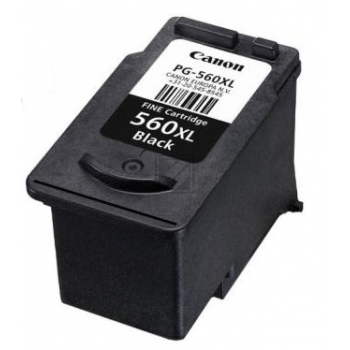 3712C001 // PG560XL / schwarz / original CANON Druckkopfpatrone schwarz / 3712C001 / 400 S. / 14.30 ml