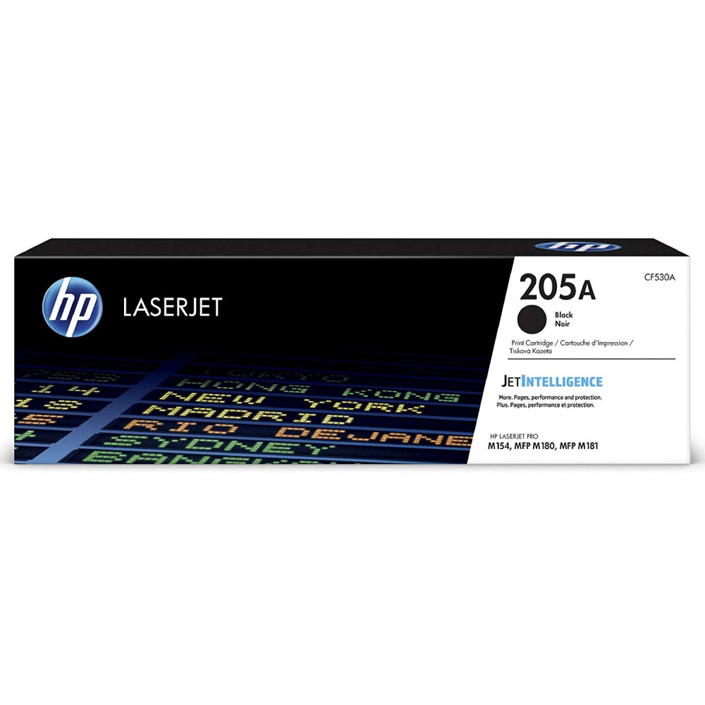 CF530A // 205A / schwarz / original HP Toner schwarz / CF530A / 1100 S.