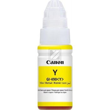 1606C001 // GI590Y / gelb / original CANON Tintenflasche gelb / 1606C001 / 7000 S. / 70.00 ml