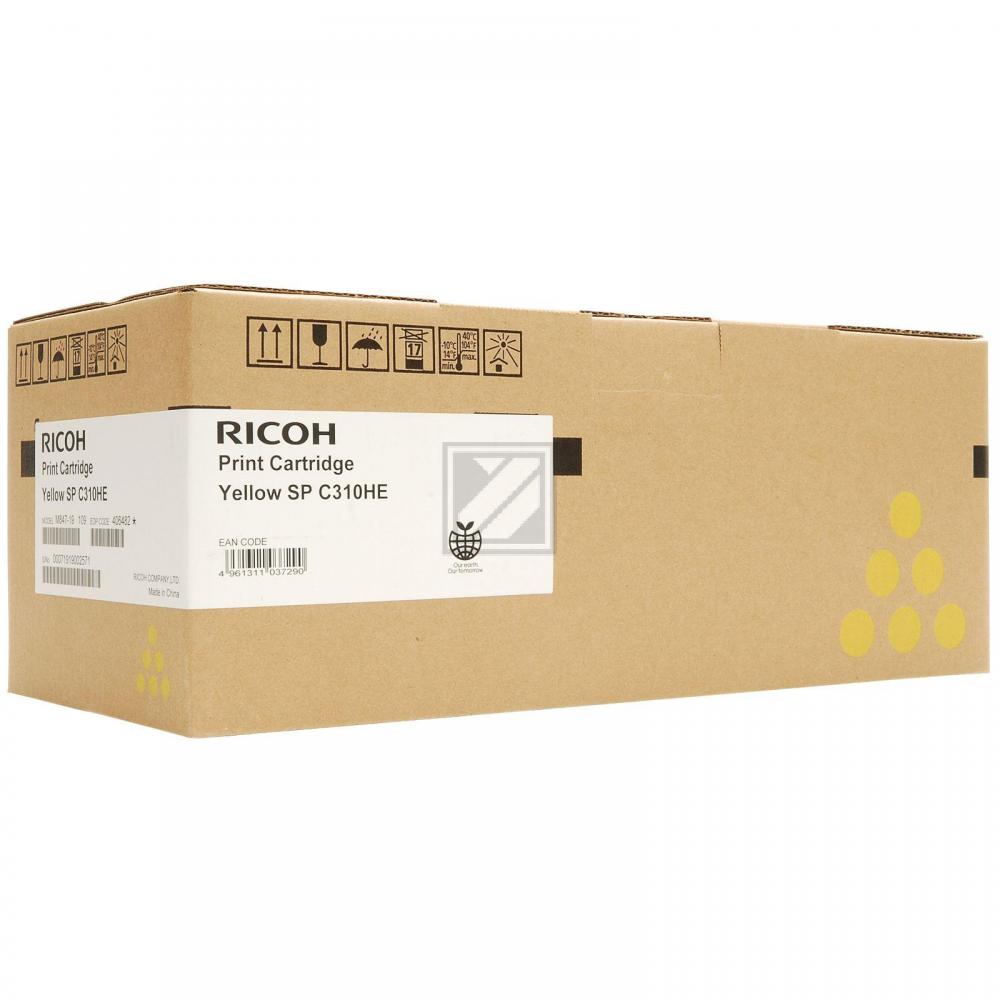 406482 // Yellow // original // Toner f. Ricoh Afi / 406482 / 6.000 Seiten