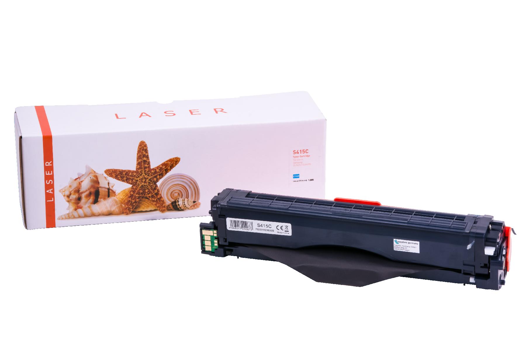 Alternativ Toner Cyan für Samsung  / CLTC504S/ELS / 1.800 Seiten