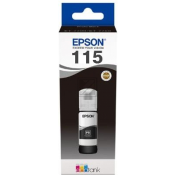 C13T07C14A // 115 / schwarz / original EPSON Tintenpatrone schwarz / C13T07C14A / 6200 S. / 70.00 ml
