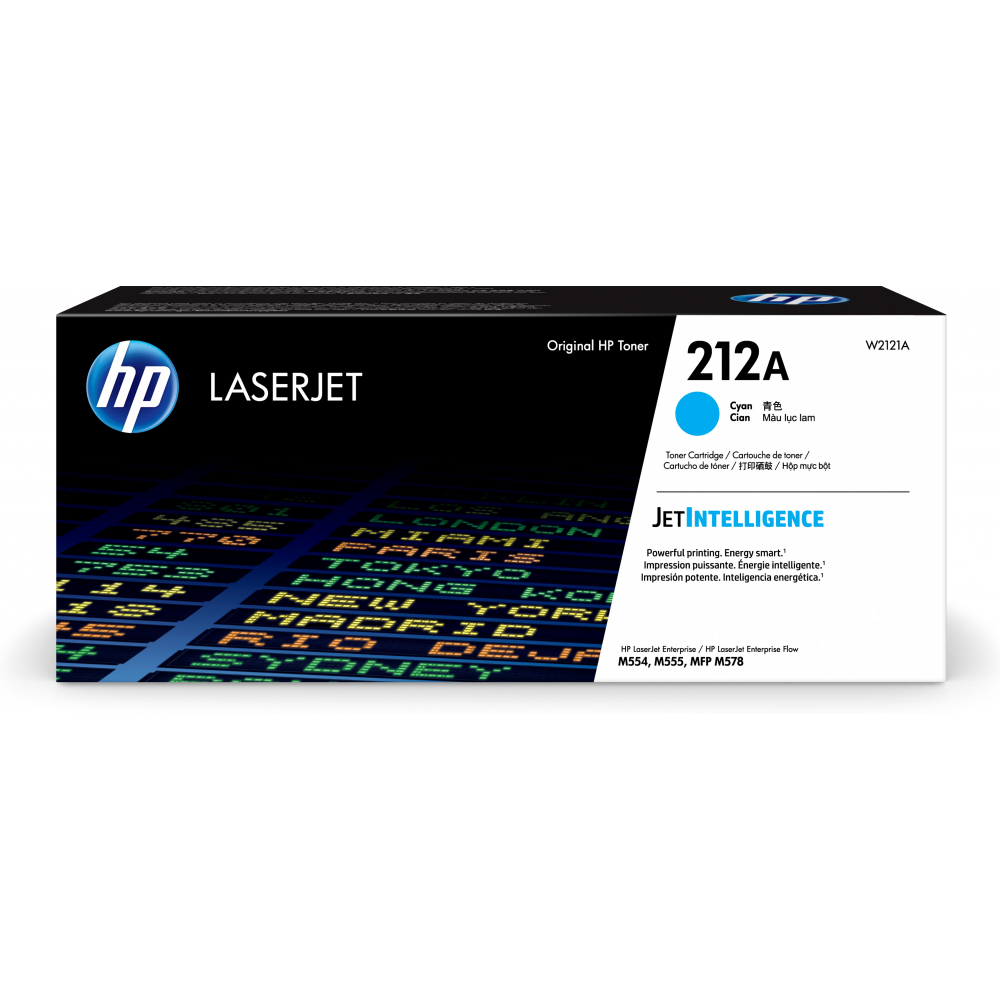 W2121A // 212A / cyan / original HP Toner cyan / W2121A / 4500 S.