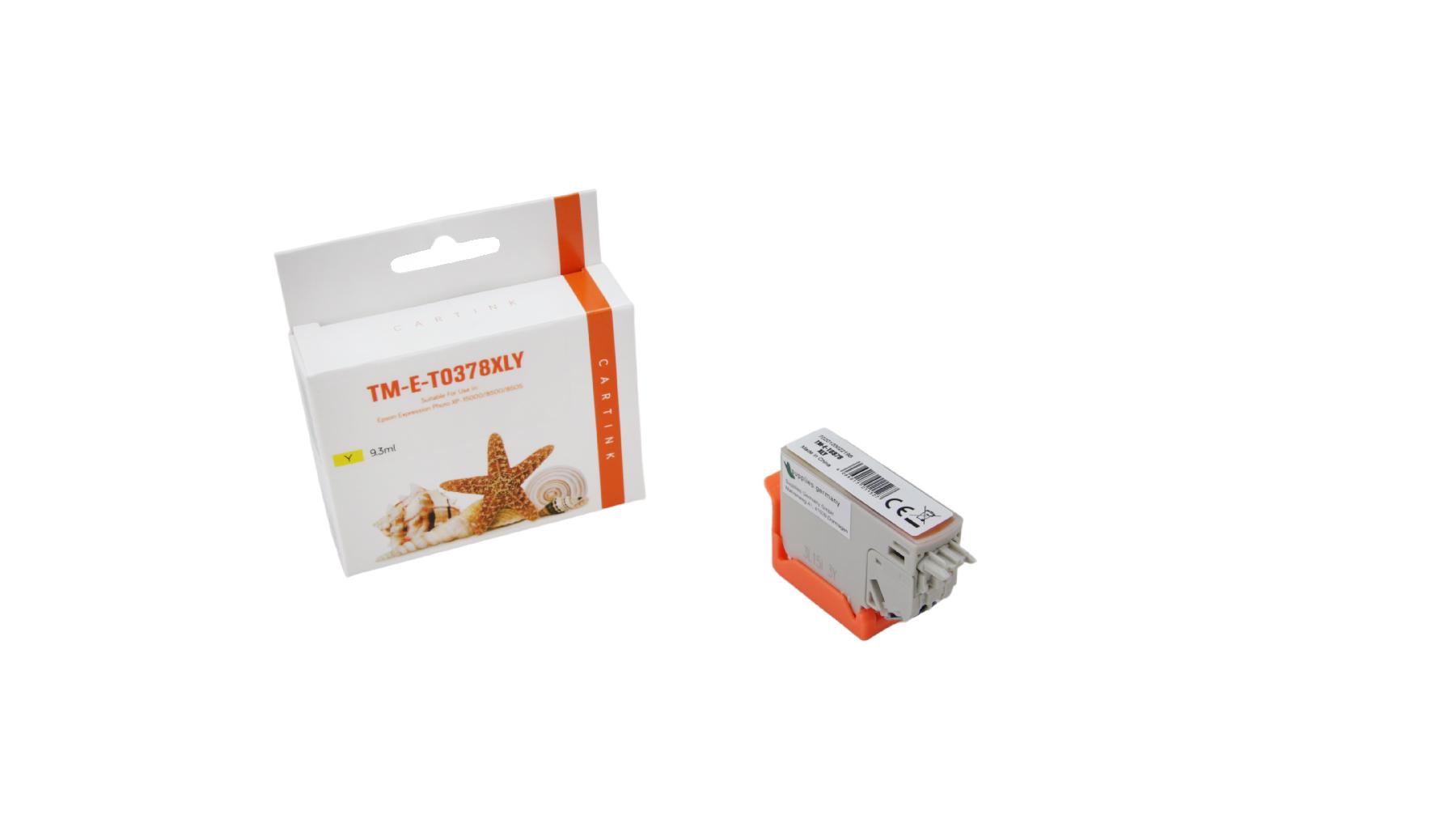 Alternativ Tinte Yellow für Epson / C13T37844010 / 9,3ml