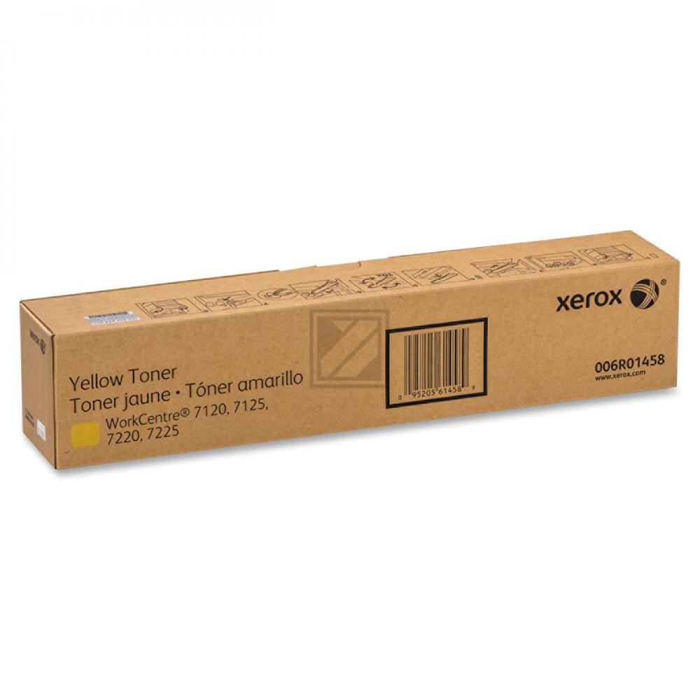 006R01458 / gelb / original XEROX Toner gelb / 006R01458 / 15000 S.