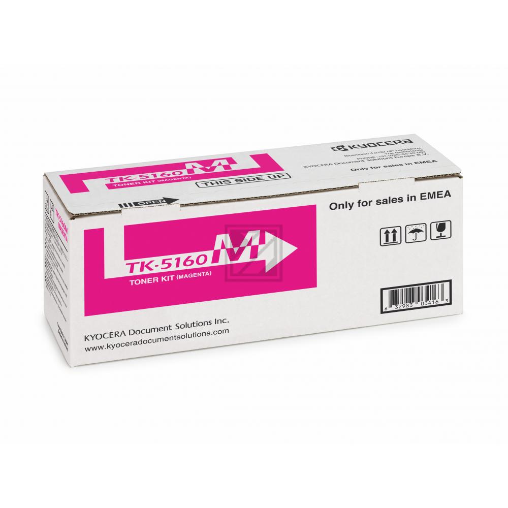 1T02NTBNL0 // TK5160M / magenta / original KYOCERA Toner magenta / 1T02NTBNL0 / 12000 S.