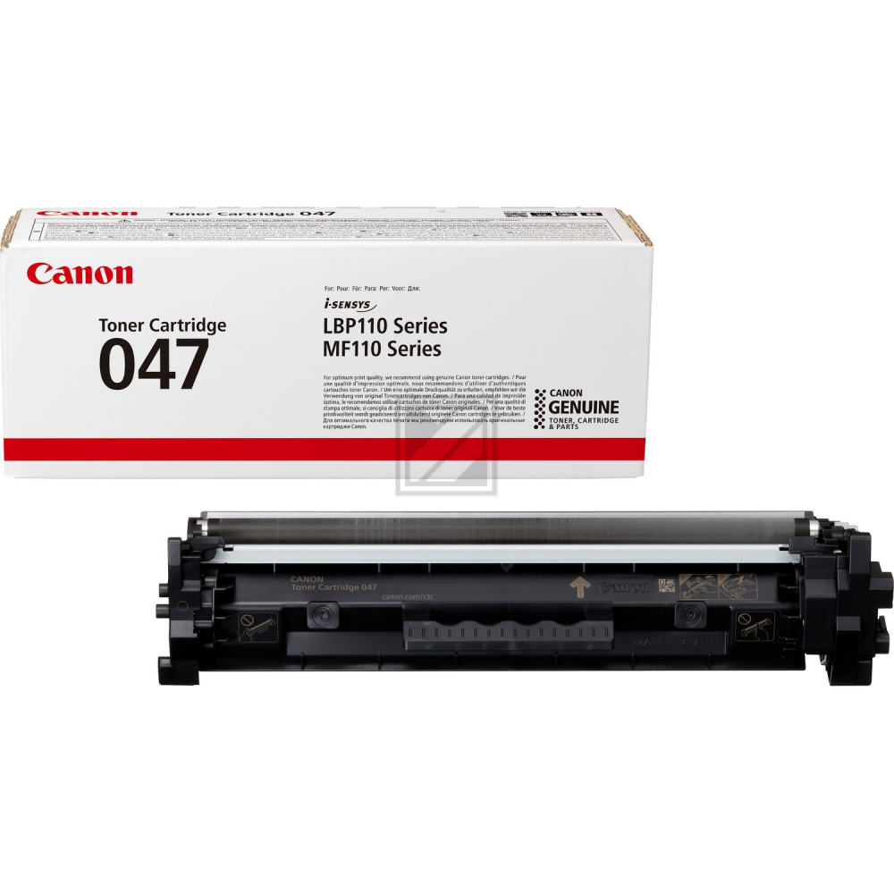 2164C002 // 047 / original CANON Toner schwarz / 2164C002 / 1600 S.