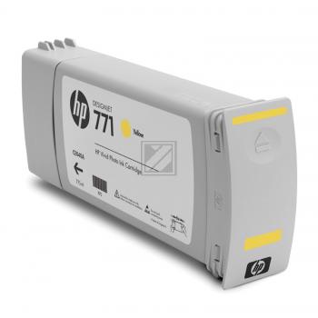 B6Y10A // 771C / gelb / original HP Tintenpatrone gelb / B6Y10A / 775.00 ml