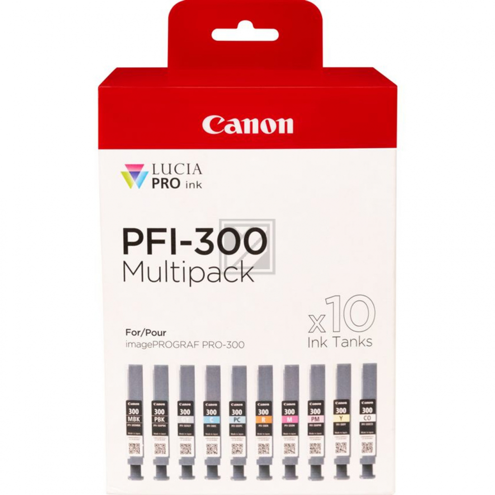 4192C008 // PFI300 / original CANON Tintenpatrone MultiPack / 4192C008