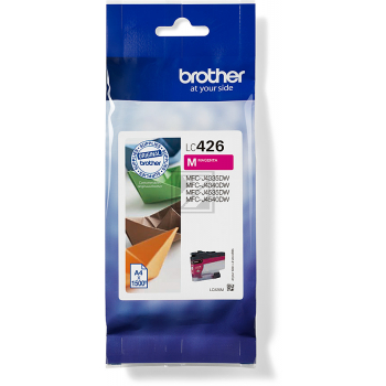 LC426M / magenta / original BROTHER Tintenpatrone magenta / LC426M / 1500 S.