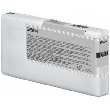 C13T55W900 // T55W9 / original EPSON Tintenpatrone grau / C13T55W900 / 200.00 ml