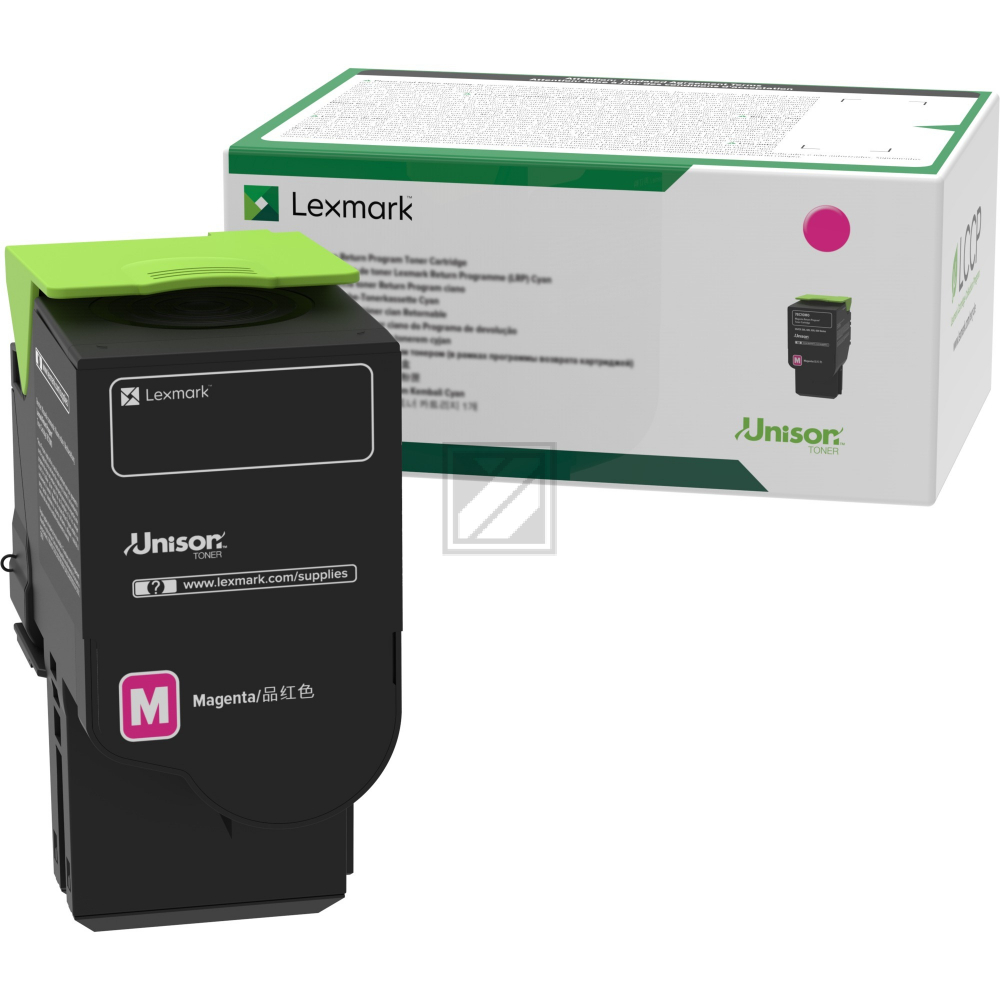 C2320M0 / magenta / original LEXMARK Toner magenta / C2320M0 / 1000 S.
