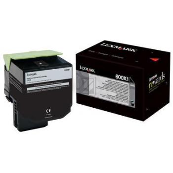 80C0X30 // 800X3 / schwarz / original LEXMARK Toner magenta / 80C0X30 / 4000 S.