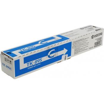 TK895C /1T02K0CNL0 Original Toner Cyan für Kyocer / 1T02K0CNL0 /TK895C/ 6.000 Seiten