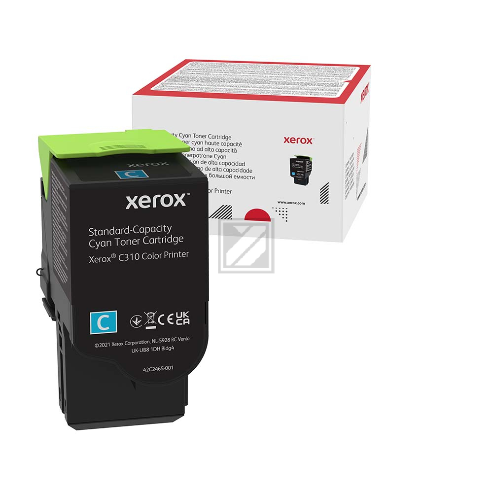 006R04357 / cyan / original XEROX Toner cyan / 006R04357 / 2000 S.