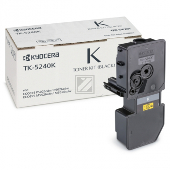 1T02R70NL0 // TK5240K / schwarz / original KYOCERA Toner schwarz / 1T02R70NL0 / 4000 S.
