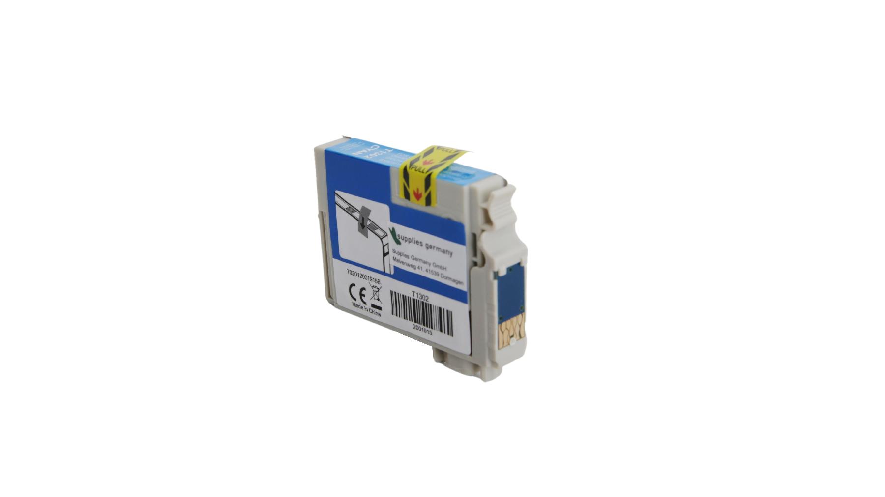 Alternativ Tinte Cyan für Epson / C13T13024020 / 14ml