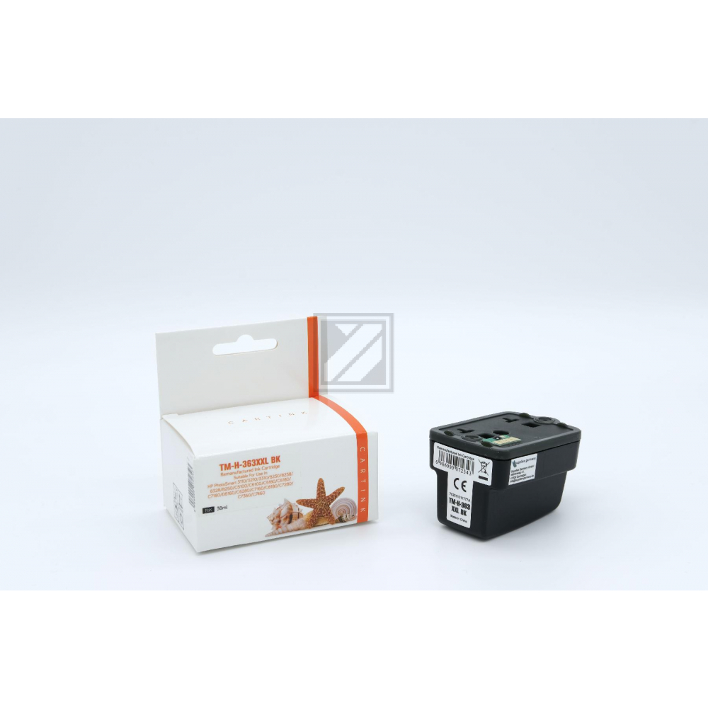 Refill Tinte Black für HP / C8719EE / 38ml