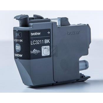LC3211BK / schwarz / original BROTHER Tintenpatrone schwarz / LC3211BK / 200 S.