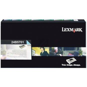 24B5701 / cyan / original LEXMARK Toner cyan / 24B5701 / 10000 S.