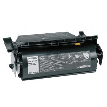 12A6860 / schwarz / original LEXMARK Toner schwarz / 12A6860 / 10000 S.