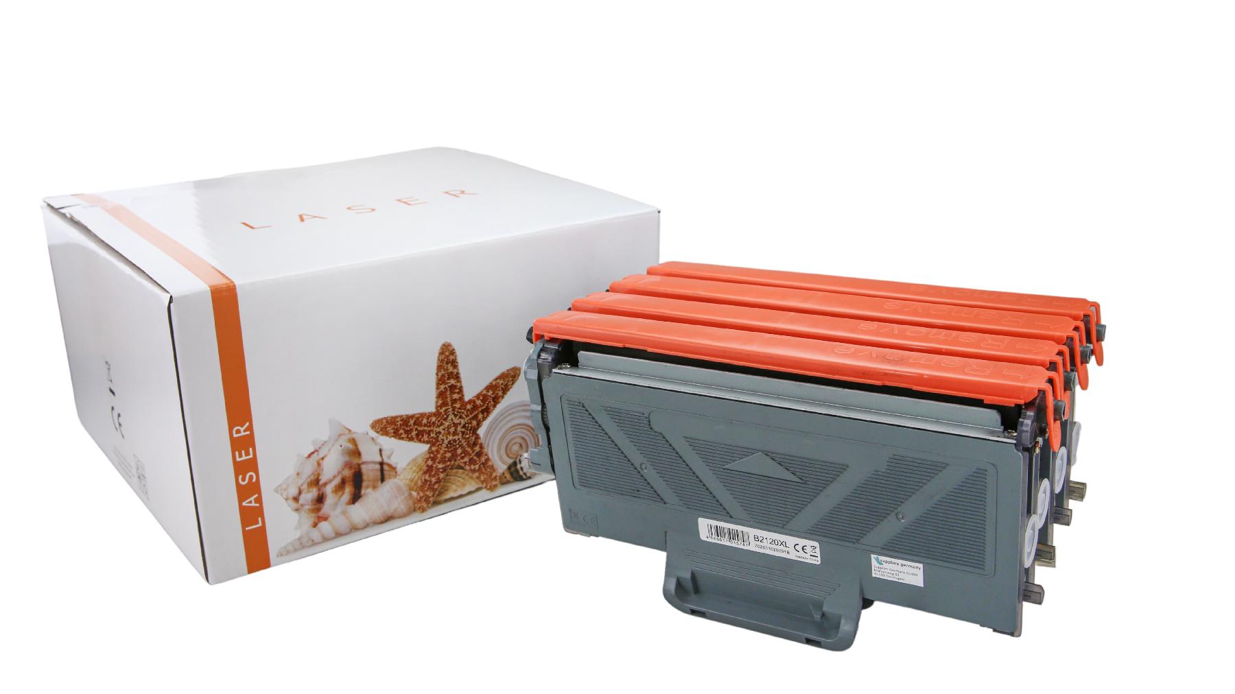Alternativ Toner Black für Bro / TN2120XL / 4x5.200 Seiten