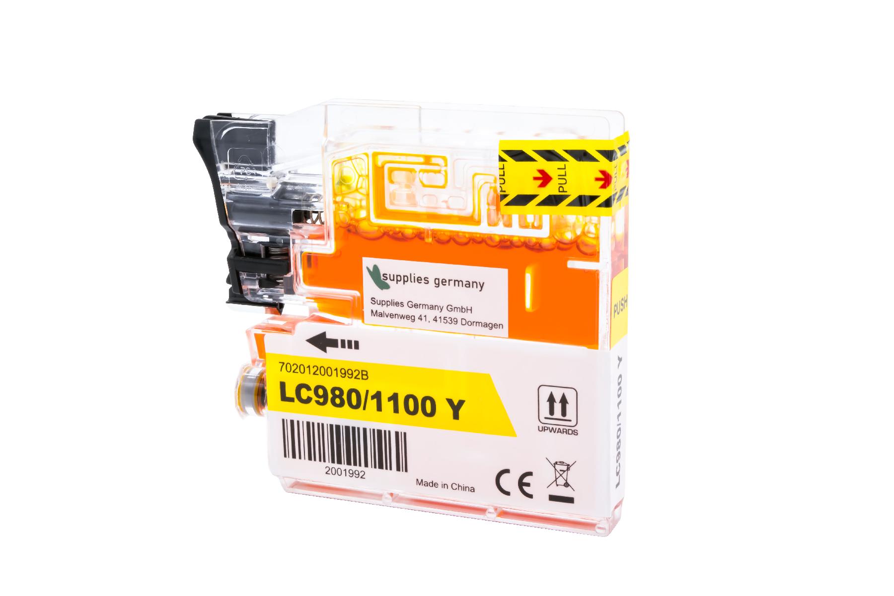 Alternativ Tinte Yellow für Broth / LC980Y / 20ml