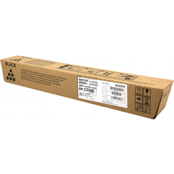 842043 / schwarz / original RICOH Toner schwarz / 842043 / 20000 S. / 450 Gr.