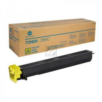 TN711 Y (A3VU250) / original / Toner yellow / A3VU250 // 47.200 Seiten