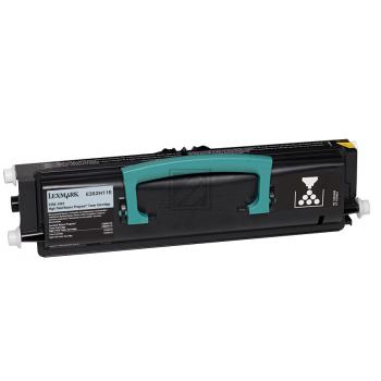 E352H11E / schwarz / original LEXMARK Toner schwarz / E352H11E / 9000 S.