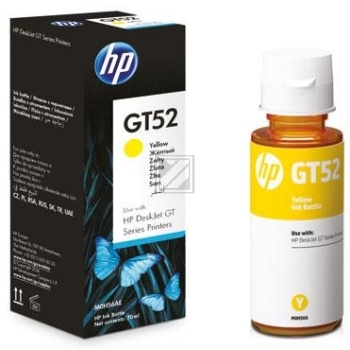 M0H56AE // GT52 / original HP Tintenpatrone gelb / M0H56AE / 8000 S. / 70.00 ml