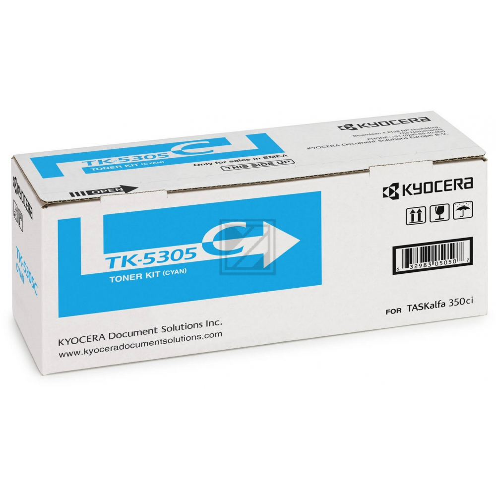 1T02VMCNL0 // TK5305C / cyan / original KYOCERA Toner cyan / 1T02VMCNL0 / 6000 S.